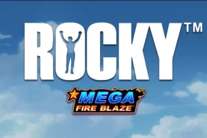 Mega Fire Blaze Rocky Spielautomat bei Legiano Casino